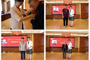 乐玩app入口站官网举办“光荣在党50年”纪念章颁发暨新党员入党宣誓活动
